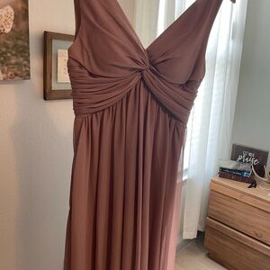 BIRDY GREY LIANNA DRESS MESH MAUVE